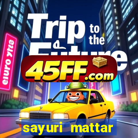 sayuri mattar social media